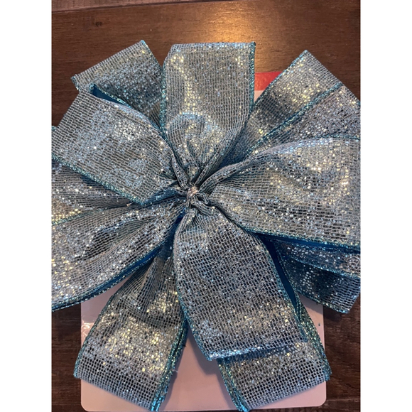 Large Tiffany Blue Celebrate It Bow - Picture 4 of 6